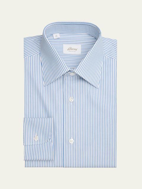 Brioni Men's Cotton Pinstripe Dress Shirt