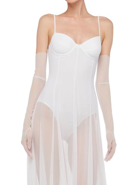 NORMA KAMALI LONG GLOVES
