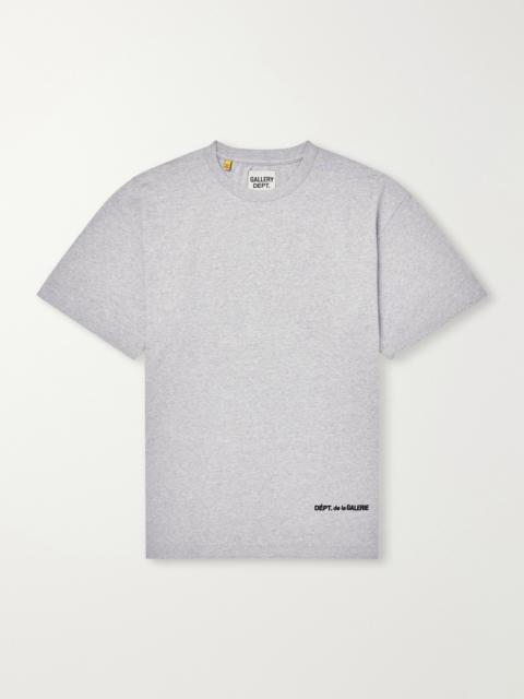 GALLERY DEPT. Logo-Appliqué Cotton-Jersey T-Shirt