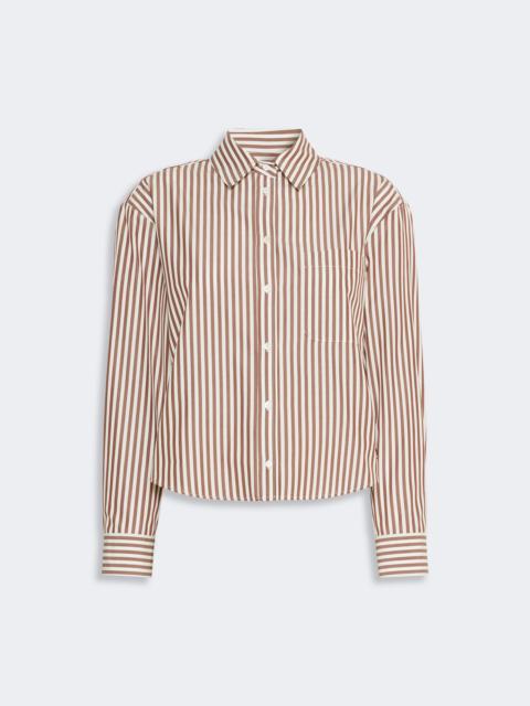 WEEKEND Max Mara PANETTO Cotton poplin shirt - TERRA COTTA