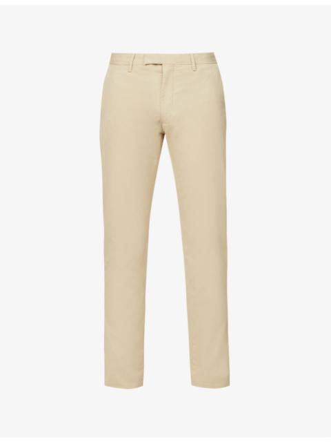 Polo Ralph Lauren Belted tapered stretch slim-fit stretch-cotton chino trousers