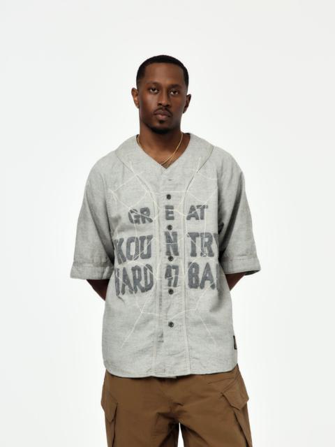 Kapital COTTON WOOL GREAT KOUNTRY BASEBALL SHIRT (KOUNTY DREAM CATCH REMAKE)