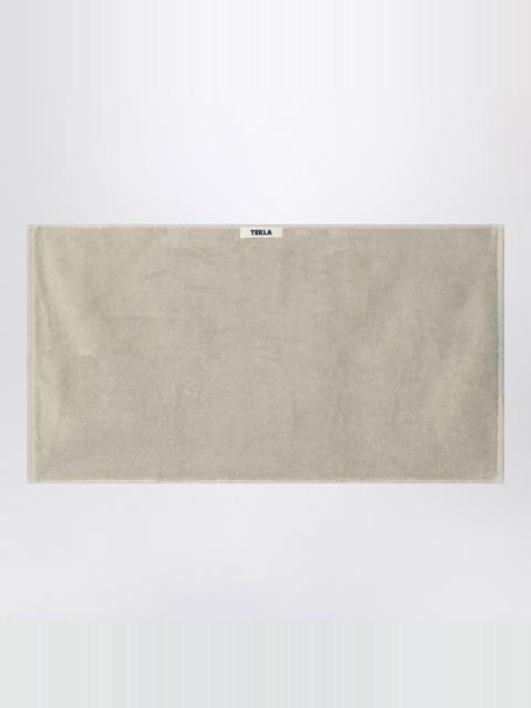 TEKLA Greige bath towel 50x90 cm