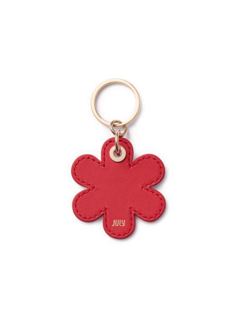 July Flower Keyring