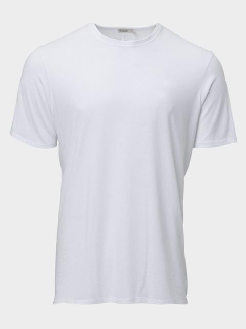 Barefoot Dreams Men's Malibu Collection Cotton Modal Crewneck T-Shirt