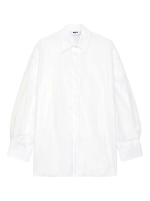 MSGM balloon-sleeve shirt