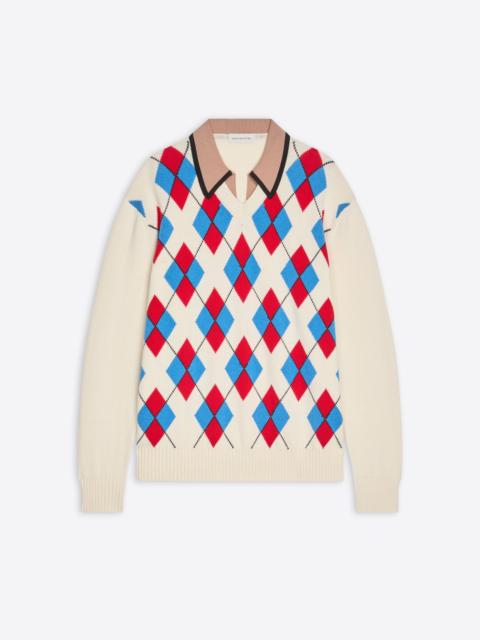 Dries Van Noten ARGYLE SWEATER