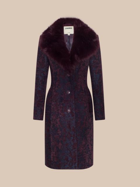 L'AGENCE Laney Jacquard Coat