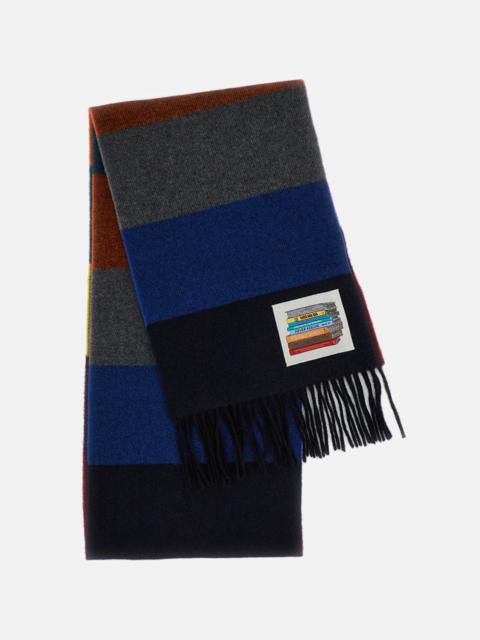 Paul Smith MULTICOLORED STRIPED SCARF