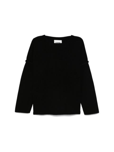 ribbed sweater