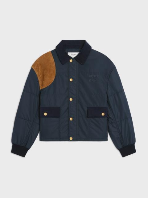 CELINE triomphe jacket IN nylon