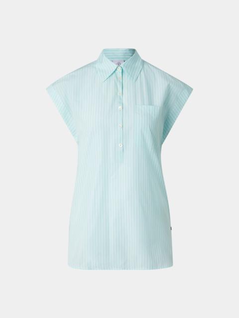 BOGNER Hunter blouse in Cyan-blue
