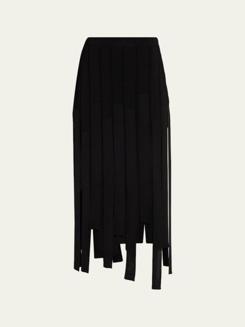 Zimmermann Luna Fringe Midi Skirt
