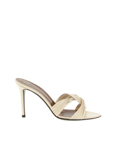 Giuseppe Zanotti Clandestino leather heeled sandals