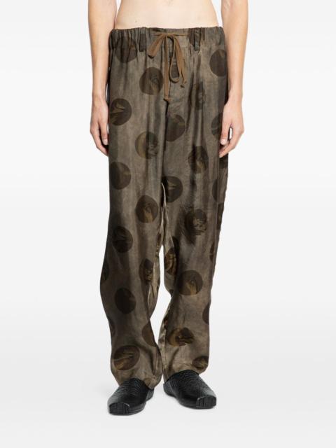 printed trousers