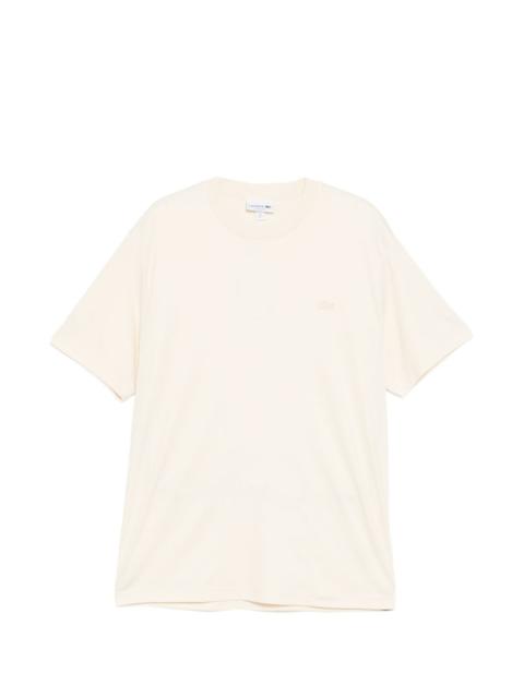LACOSTE logo-patched cotton T-shirt