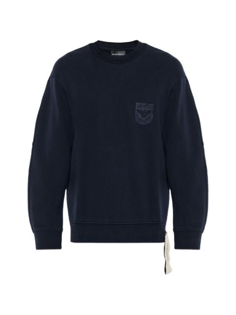 EMPORIO ARMANI crew-neck sweatshirt
