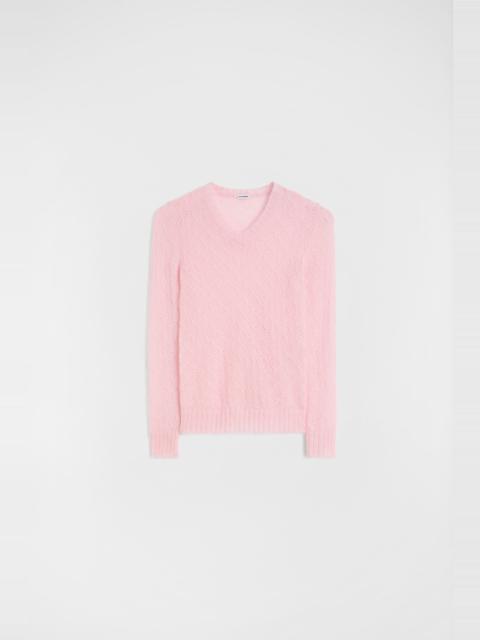 Jil Sander Mohair V-Neck Sweater