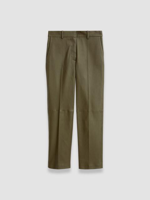 JOSEPH Leather Stretch Coleman Trousers