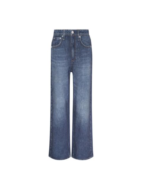 rag & bone Miramar Ankle Wide-Leg Jeans