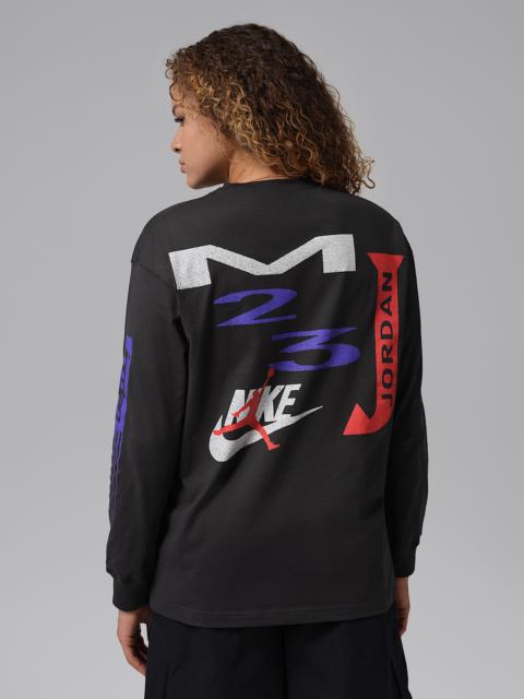 Jordan Flight Women's Oversized Long-Sleeve T-Shirt