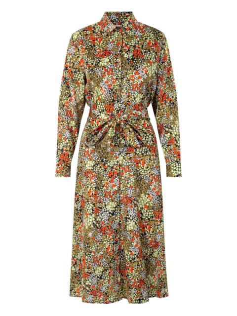SAMSØE SAMSØE Asta floral-print shirt dress
