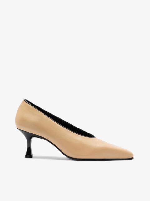 Larroudé Cambon Pump Sand Leather