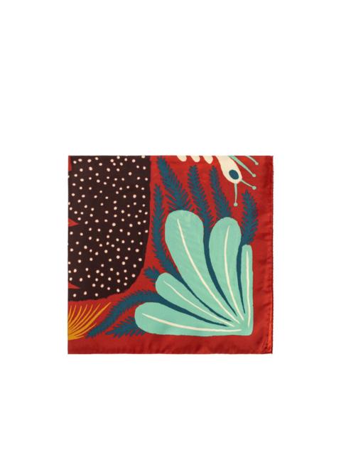 Etro x Tabby Booth floral-print silk scarf