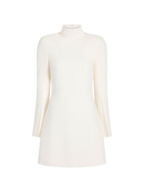 Cinq à Sept Randa split-sleeve high-neck mini dress