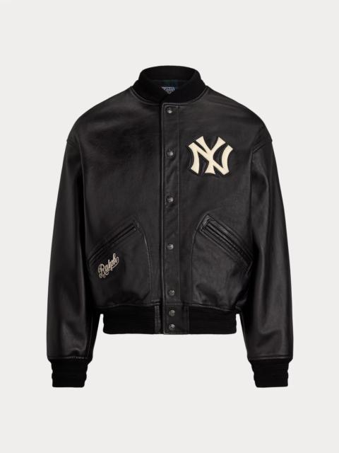 Polo Ralph Lauren Polo Ralph Lauren Yankees Leather Jacket