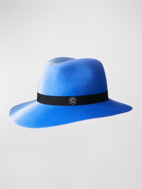 MAISON MICHEL Henrietta Wool Felt Fedora