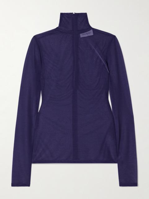 16ARLINGTON Isse Stretch-jersey Turtleneck Top