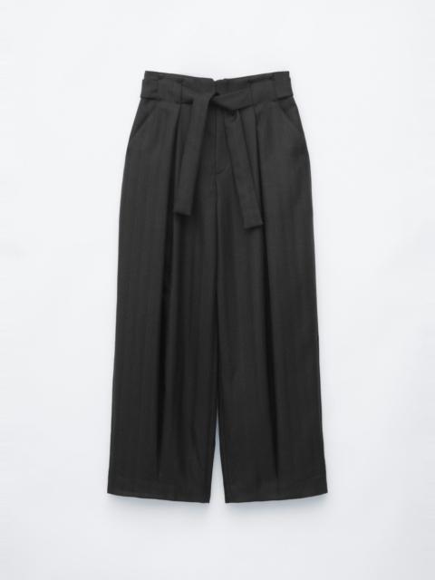 & Other Stories Paperbag Wool Trousers