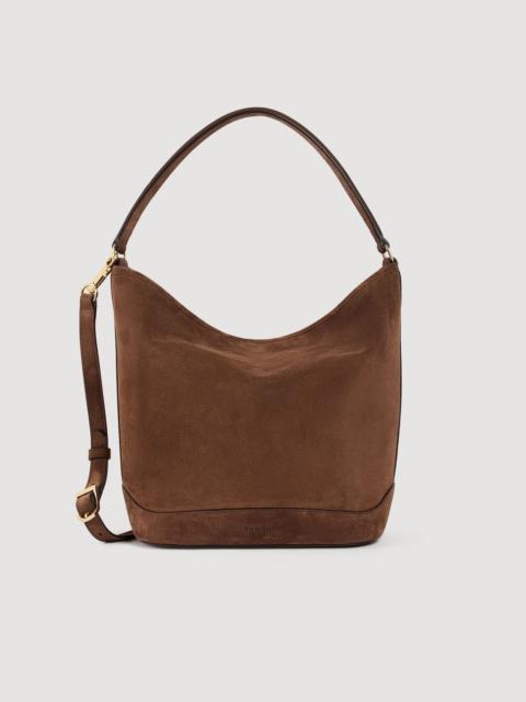Sandro TANGOSO SUEDE BUCKET BAG