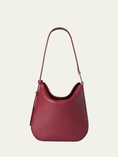 AKRIS Anna Little Leather Hobo Bag
