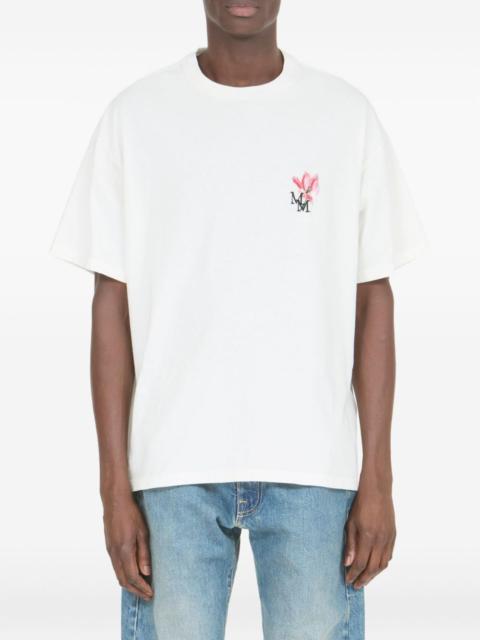 Alexander Wang Distressed Logo Cotton Muscle Tee - UCC2251809050 