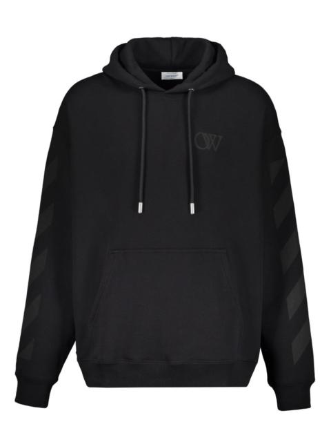 Off-White logo-print hoodie