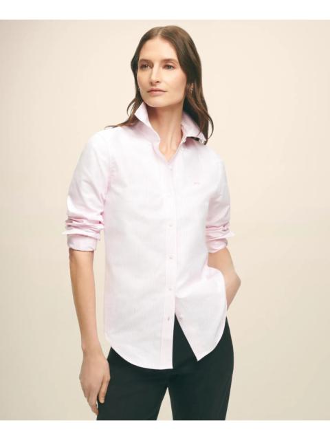 Brooks Brothers Classic-Fit Cotton Oxford Stripe Shirt