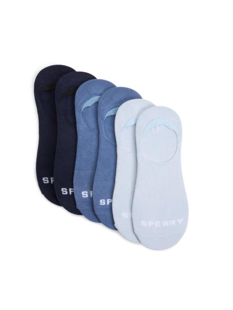 SPERRY Mens 6-pack Arch Socks