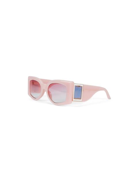 CASABLANCA Pink & Baby Blue The Magazine Sunglasses