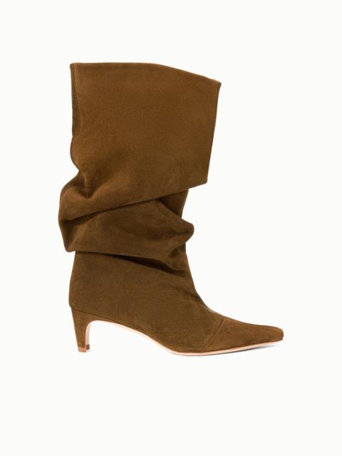 STAUD STAUD WALLY SLOUCH BOOT CIGAR