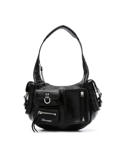 Blumarine Cargo leather shoulder bag