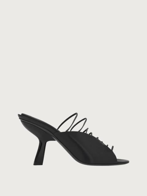 FERRAGAMO SANDALS WITH ULTRA-FINE MINI STRAPS