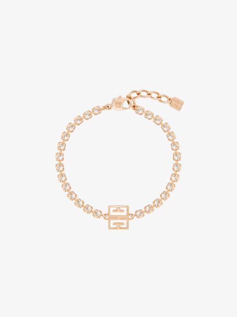 Givenchy 4G BRACELET IN METAL WITH CRYSTALS