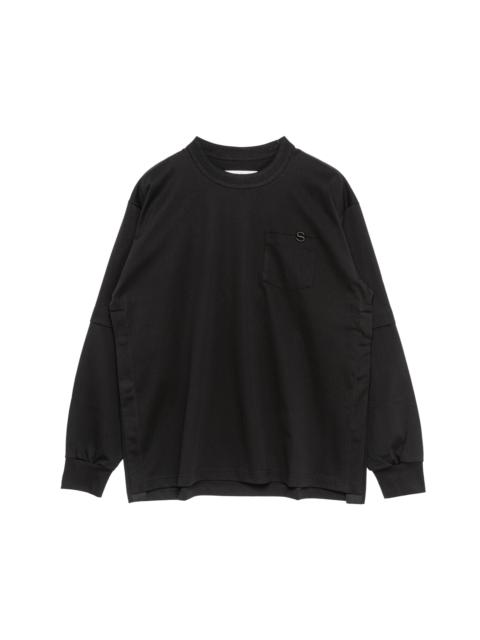 sacai s Cotton Jersey L/S T-Shirt