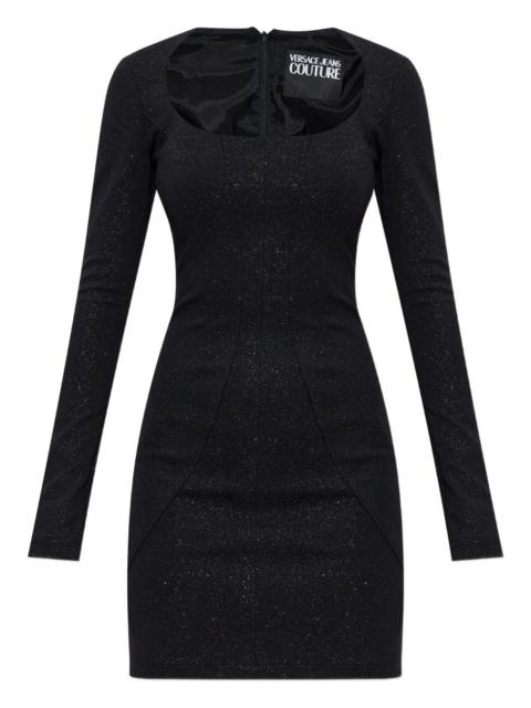 VERSACE JEANS COUTURE square-neck mini dress