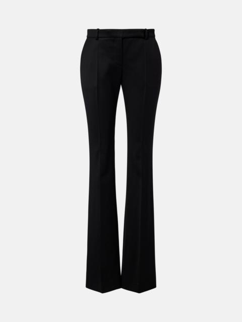 Alexander McQueen Wool flared pants