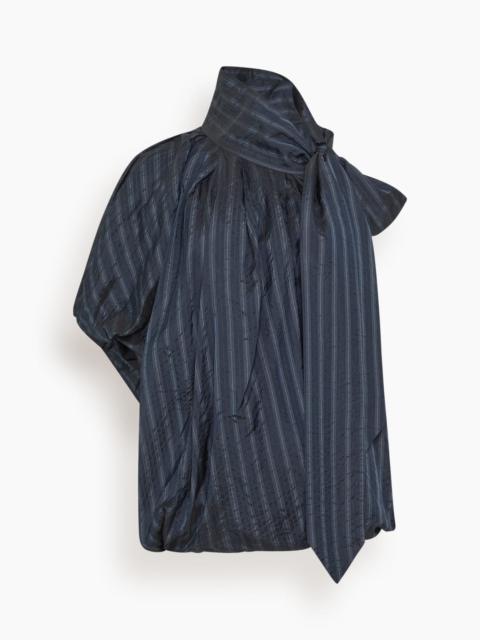 Dries Van Noten Crunch Shirt in Navy