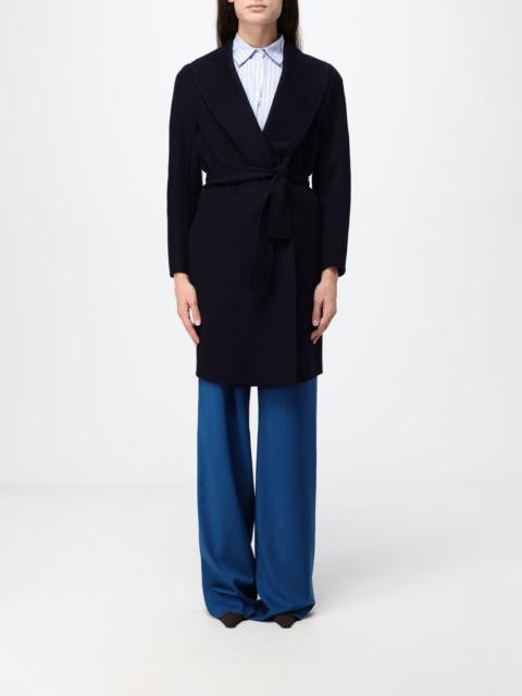 Max Mara MAX MARA Coat Woman color Navy