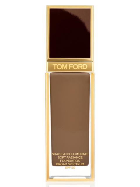 TOM FORD Shade and Illuminate Soft Radiance Foundation SPF 50 in 11.7 Nutmeg at Nordstrom